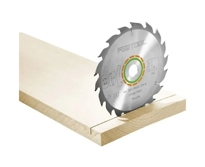 Festool 500458 Circular Saw Blade HW 160 x 1.8 x 20 mm W18 for Wood Cutting