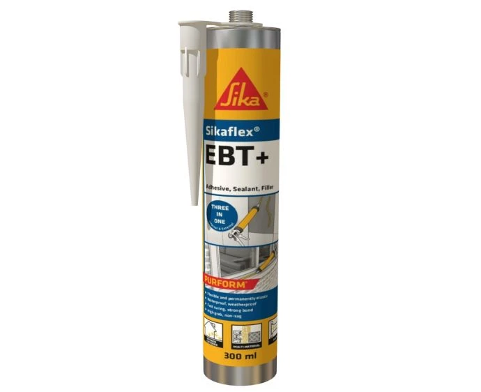 Everbuild Sika Multi-Purpose Sikaflex® EBT+ Black 300ml | 511394