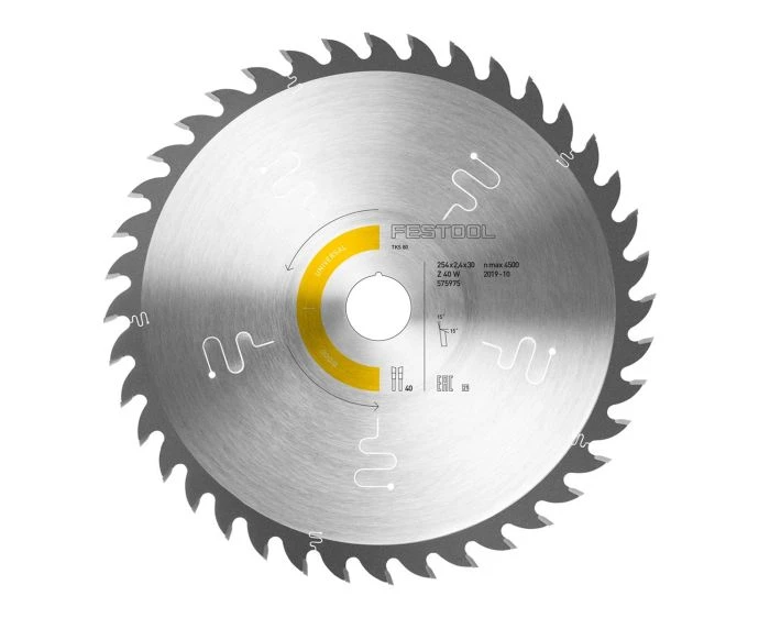 Festool 575975 Table Saw Blade Wood Universal 254mm x 30mm 40T