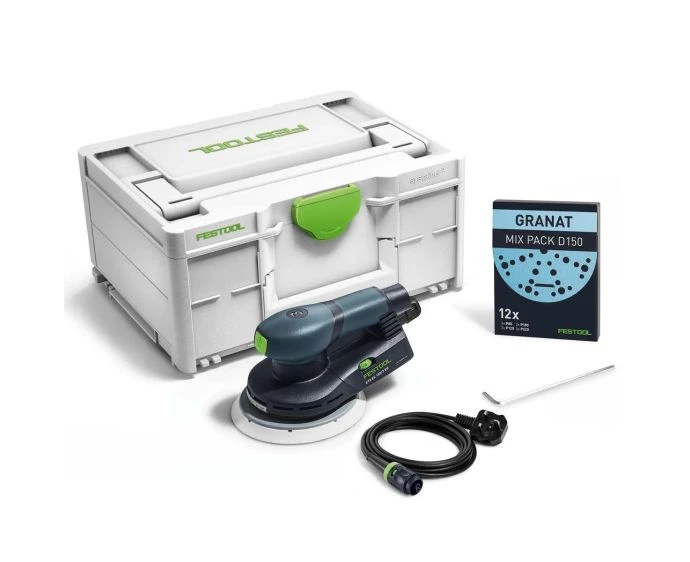 Festool 576323 Corded Brushless Eccentric Sander ETS EC 150/3 EQ-Plus GB 230v