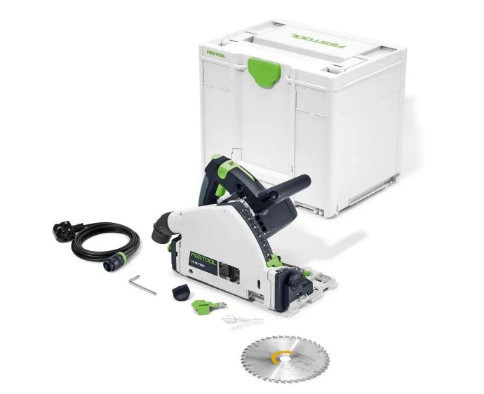 Festool 576706 TS 55 FEBQ-Plus 1200W 160mm Plunge-Cut Saw 230V in Systainer