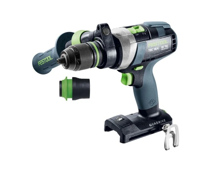 Festool TDC 18/4-Basic 18V Cordless Brushless Heavy Duty Drill QUADRIVE In Systainer | 577223