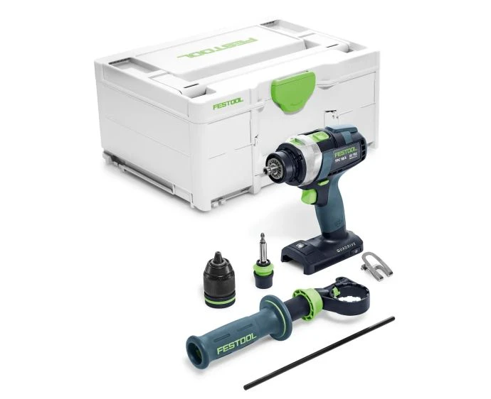 Festool 577224 18V Cordless Precussion Drill Quadrive TPC 18/4 I-Basic Body