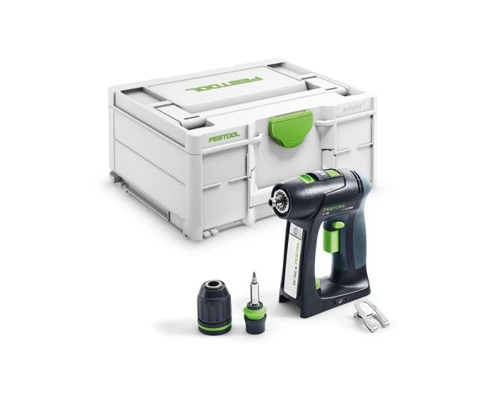 Festool C 18-Basic 18V Cordless Brushless Drill In Systainer | 577225