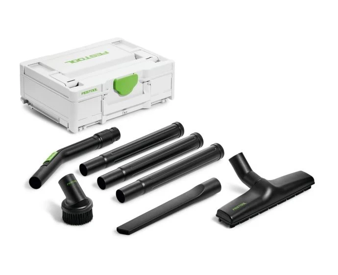 Festool 577257 RS-ST D 27/36-Plus Suction Hoses & Cleaning Set For Vacuum Attachments 7 Pieces