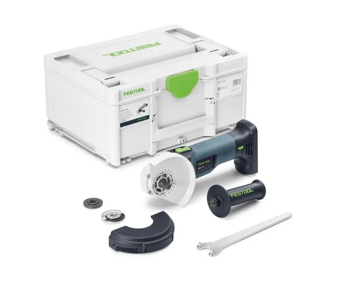Festool AGC 18-125 EB-Basic 18V Cordless Brushless Angle Grinder In Systainer | 578369