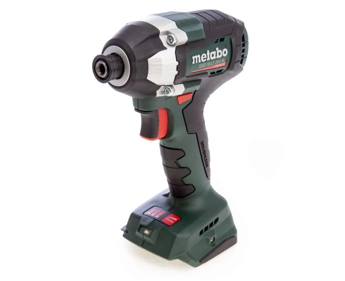 Metabo SSD 18 LT 200 BL Cordless Brushless 1/4" Impact Driver With Metabox | 602397840