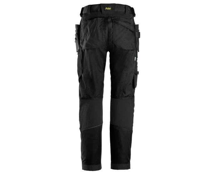 Snickers 6902 FlexiWork Trousers Holster Pockets Black Size 108 (W38" L30")