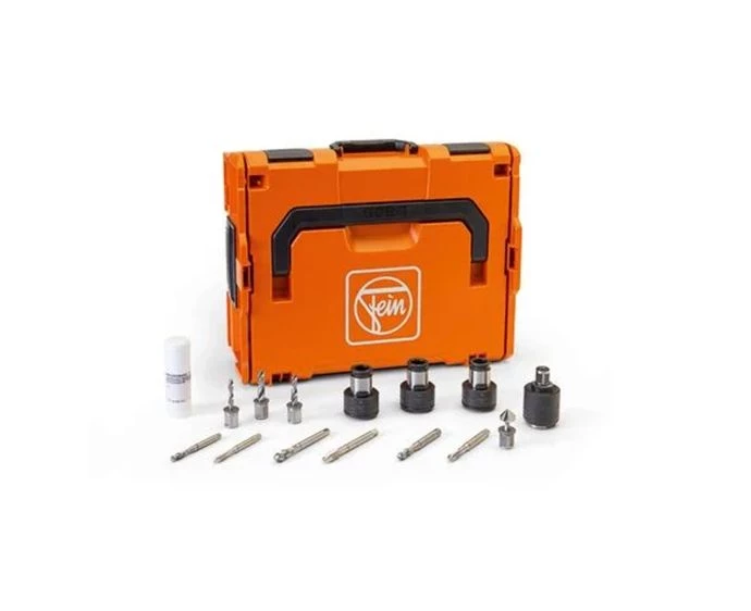 FEIN 72705464241 KBU 35 QW Universal Magnetic Core Drill With Fabricator Tapping Set - 110V
