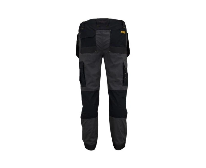 DeWalt Albany Slim Fit Holster Work Trousers, Black - W38" L33"