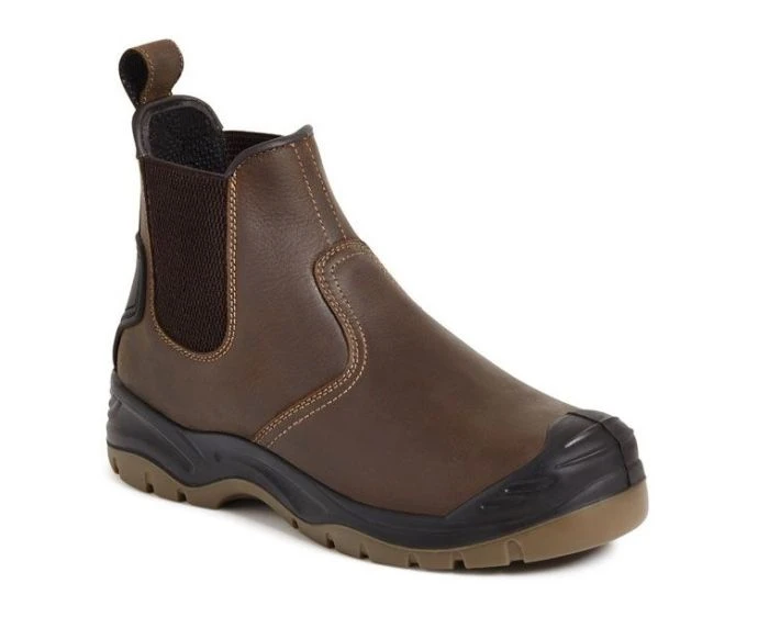 Apache AP715SM Brown Safety Dealer Boot S3 SRC - Size 12