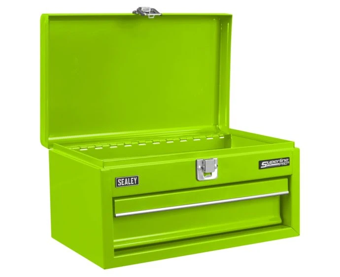 Sealey Superline Pro Superline Pro® Mini Toolbox 1 Drawer Green 260mm x 166mm x 142mm | APMTB3