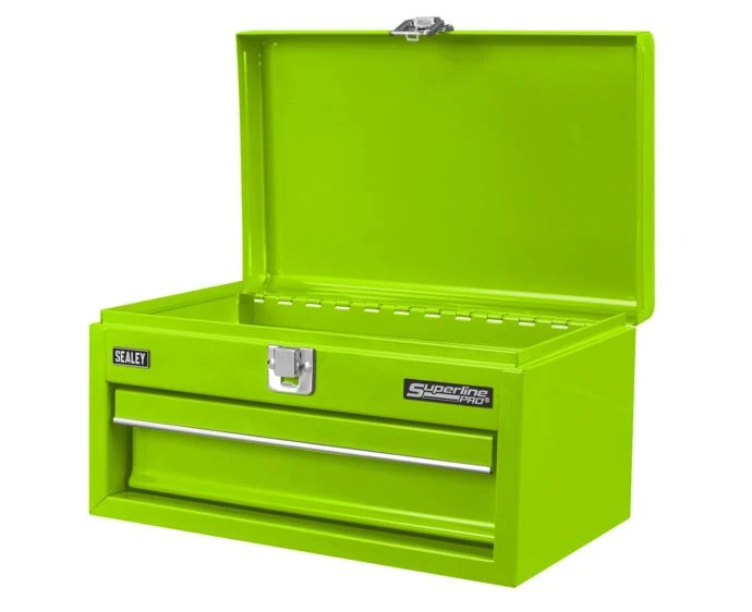 Sealey Superline Pro Superline Pro® Mini Toolbox 1 Drawer Green 260mm x 166mm x 142mm | APMTB3