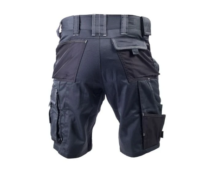 Apache Grey Cotton, Polyester Work Shorts, Size - 34" | ATS-CARGO-SHORT-34