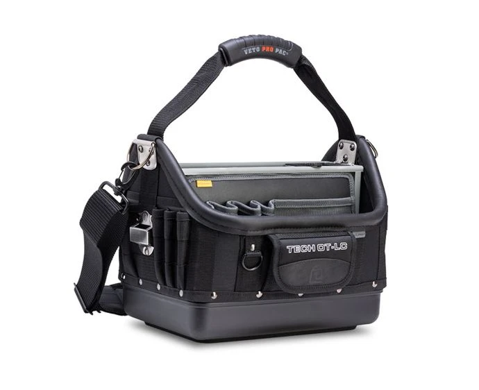 Veto Pro Pac TECH OT-LC BLACKOUT Large Technician Open Tote Tool Bag | AX3677
