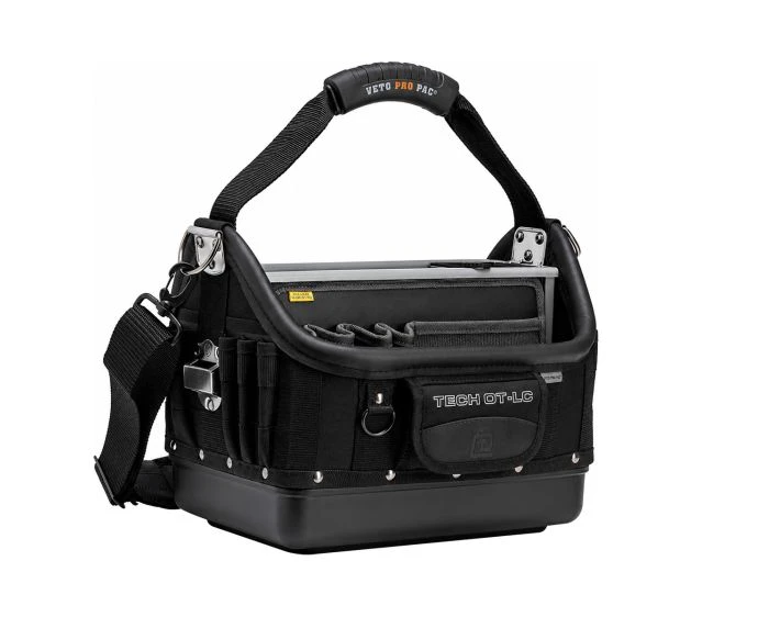 Veto Pro Pac TECH OT-LC BLACKOUT Large Technician Open Tote Tool Bag | AX3677