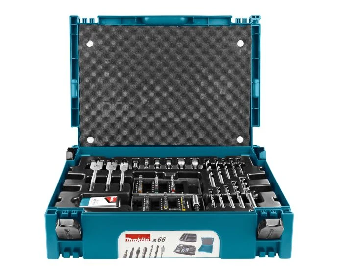 Makita B-43044 66 Piece Drill & Screwdriver Bit Set in Makpac Case
