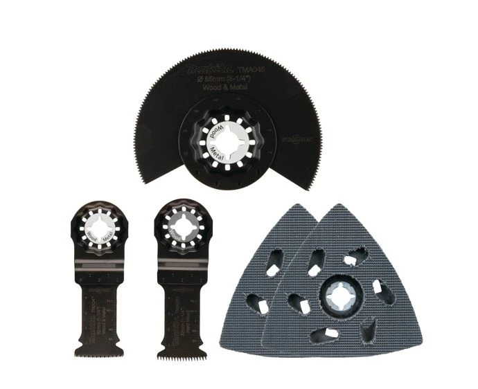 Makita B-67511 5 Piece Carpentry Multi Tool Blade Set