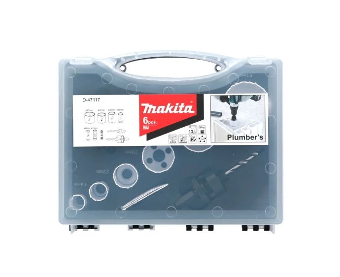 Makita D-47117 8 Piece Plumbers Holesaw Set