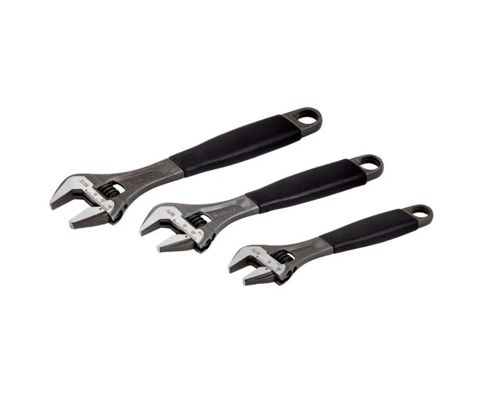 Bahco BAHADJ390 Adjustable Wrench Set 3 Piece