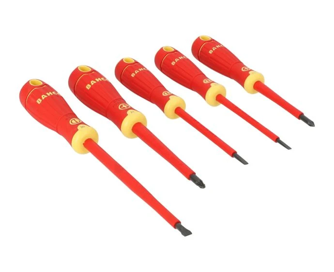 Bahco B220.015 BAHCOFIT VDE Insulated Screwdriver Set 5 Piece | BAHB220015
