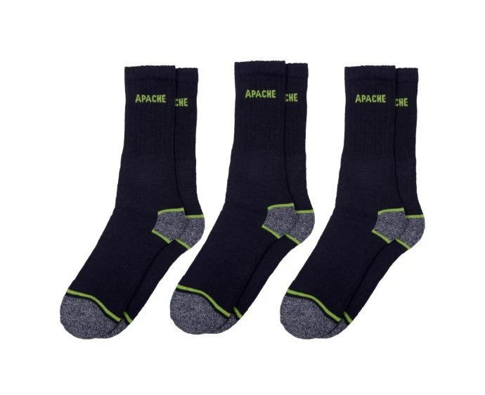 Apache Burlington Socks - 3 Pairs | Burlington-Socks-3PP