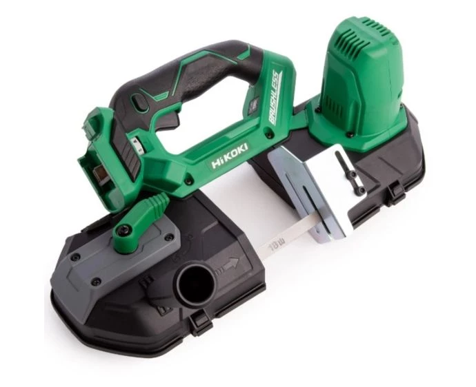 Hikoki Band Saw Cordless 18V Brushless Cutting Capacity Of 83x80mm Multi Volt Compatibility Bare Unit | CB18DBLJ4Z