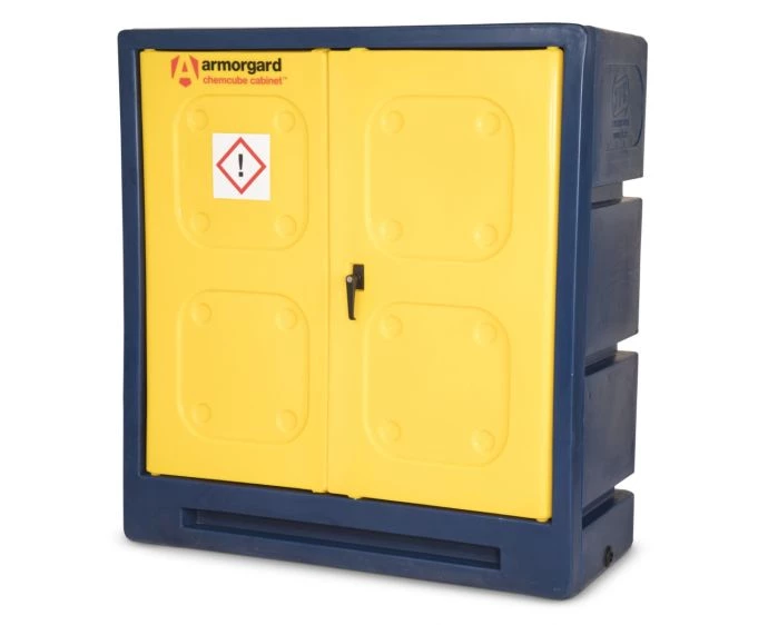 Armorgard CCC3 Chemcube Plastic Chemical Cabinet - 1220x550x1310mm | CCC3