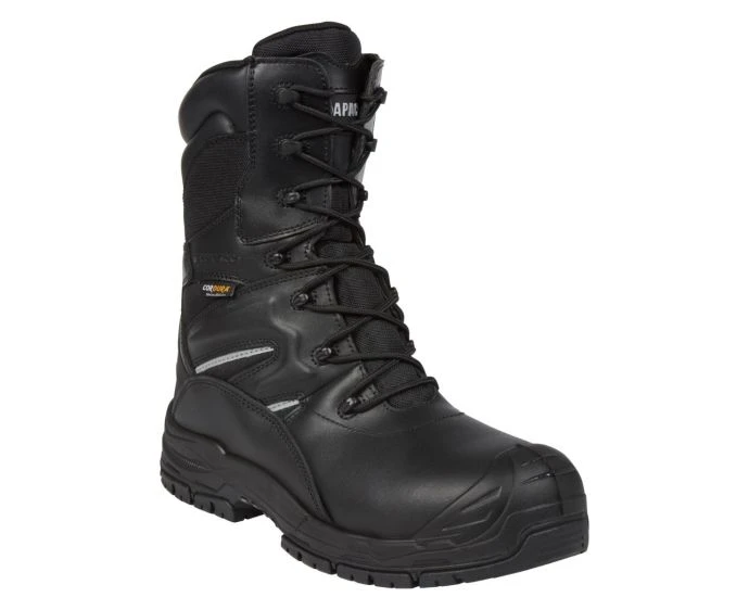 Apache COMBAT Non Metallic High Leg Safety Boot - Size 11