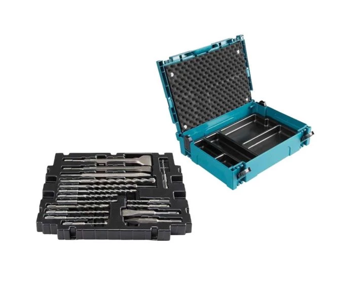 Makita B-52059 SDS Plus Chisel & 17 Piece Bit Set in Case