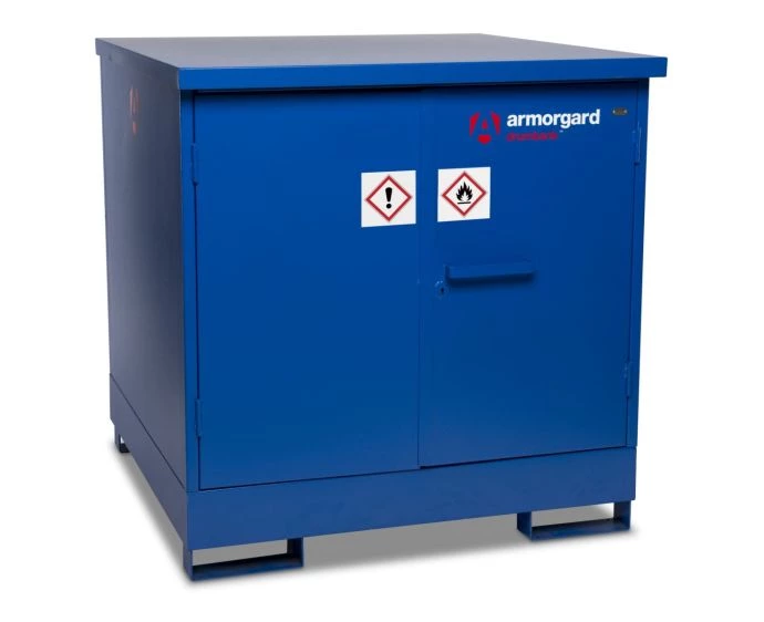 Armorgard DB4 DrumBank - 4 Drum Enclosed Storage Unit- 1420x1345x1290mm | DB4