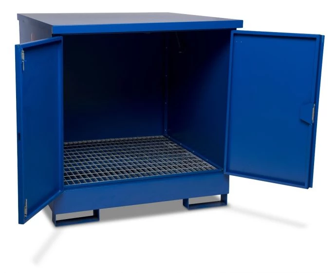 Armorgard DB4 DrumBank - 4 Drum Enclosed Storage Unit- 1420x1345x1290mm | DB4