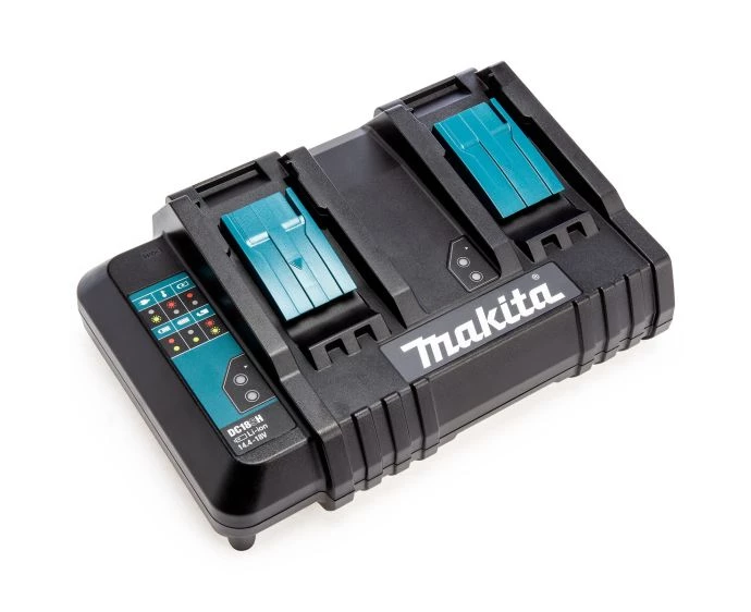 Makita DC18SH 14.4V - 18V Twin Port Multi Charger