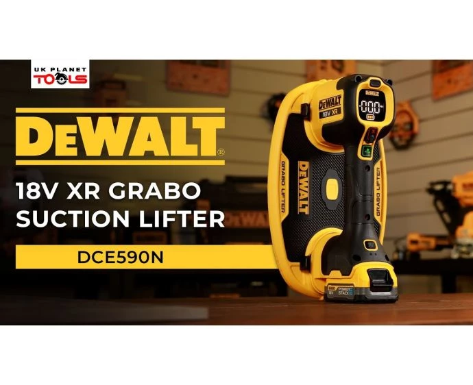 DeWalt DCE590N 18V XR Cordless Grabo Suction Lifter Bare Unit