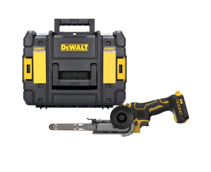 DeWalt DCM200 18V XR Cordless Brushless 13mm Belt File Sander with Case