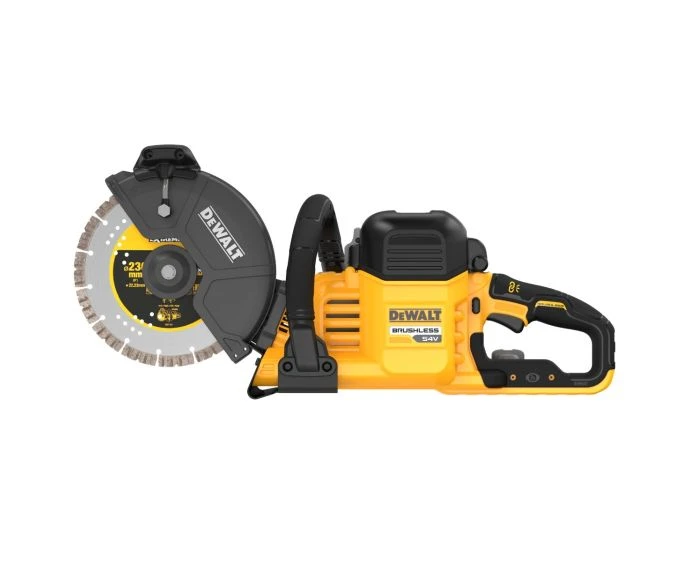 DeWalt DCS691 54V XR Cordless FLEXVOLT 230MM Cut Off Saw with 2 x 6Ah Batteries & Charger