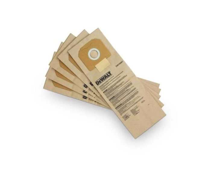 Dewalt DWV9401 Replacement Paper Filter Bags For DWV902M Pack of 5