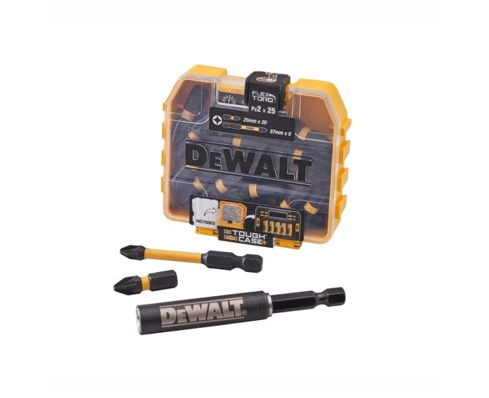 DeWalt DT70591T-QZ 25 Piece PZ2 Extreme Impact Torsion TOUGHCASE Bit Set