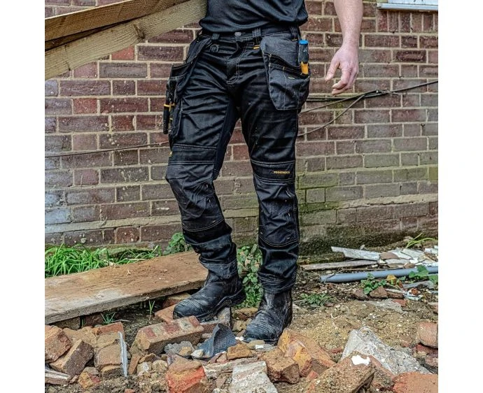 DeWalt DEWHARR4033 Harrison Pro Stretch Work Trousers With Holster Pockets - Size : Waist 40"/ Leg 33"