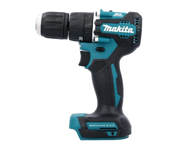 Makita DLX2414SJ 18V Cordless Brushless Combi Drill & 1/4" Impact Drill Twin Pack With 2 x 3Ah Batteries, Charger & Case
