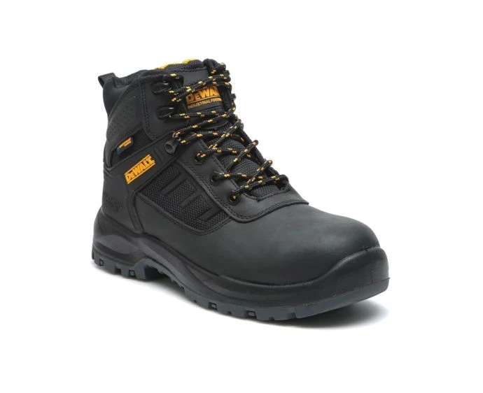 DeWalt Douglas Black Waterproof Steel Toe Safety Boot - Size 7