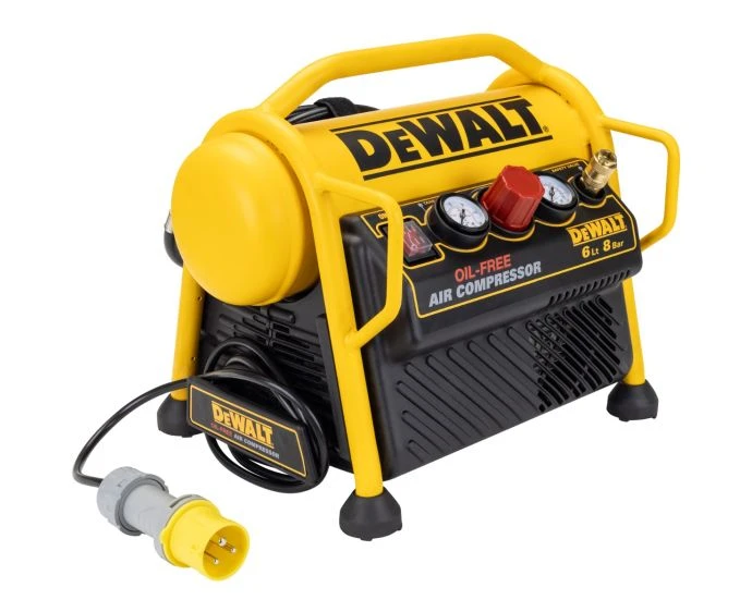 DeWalt DPC6MRC-LX 110V 6L 1.5HP Oil-Free Portable Direct Drive Compressor