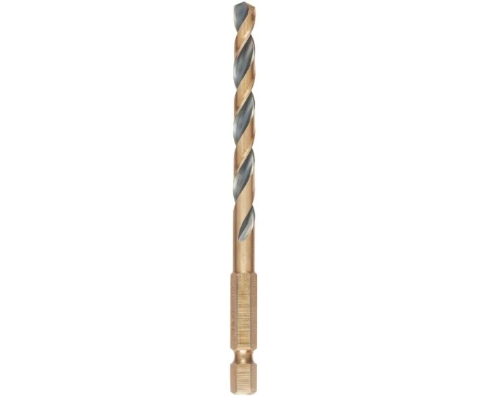 DEWALT DT20608-QZ BLACK&GOLD Hex HSS-G Drill Bit 6.0mm