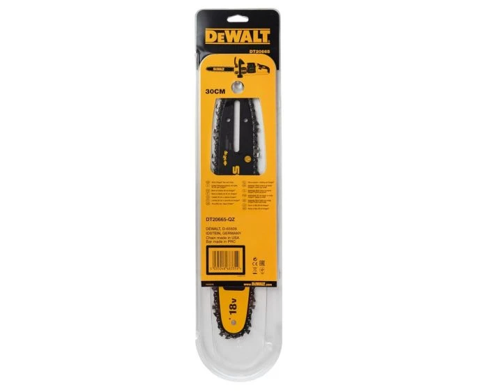 DeWalt DT20665-QZ 30cm Chainsaw Chain & Bar for DCM565