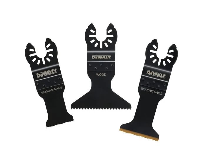 Multiple Blade Plows DeWalt DT20760-QZ 3pc Multi-Tool Blade Set for Wood, Plastic & Plasterboard