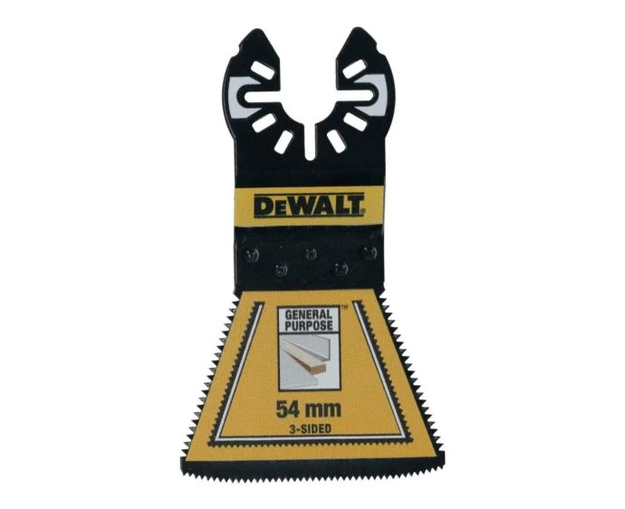 DeWalt DT20773-QZ 54mm 3-Sided Bi-Metal Oscillating Multitool Blade