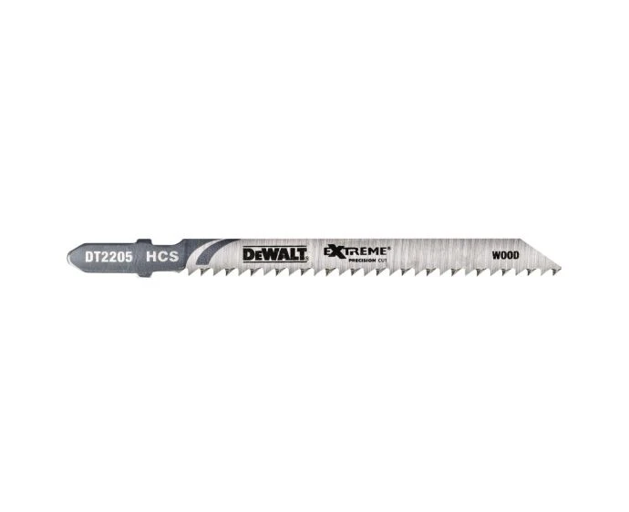 DeWalt DT2205-QZ T101B Extreme XPC Jigsaw Blade for Wood 100mm - 5 Piece