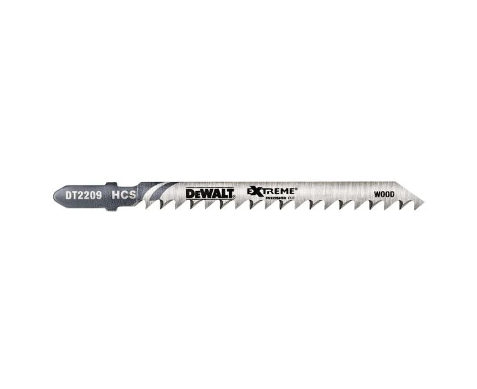 DeWalt DT2209-QZ T101D HCS XPC Jigsaw Blade For Wood 100mm - 5 Pieces