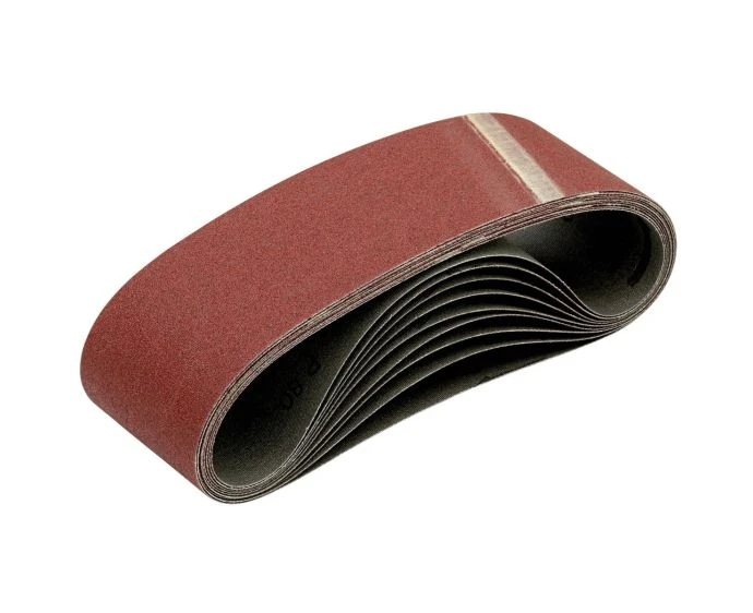DeWalt DT3304-QZ 75mm x 533mm Multi Purpose Sanding Belts 100 Grit - 10 Pieces
