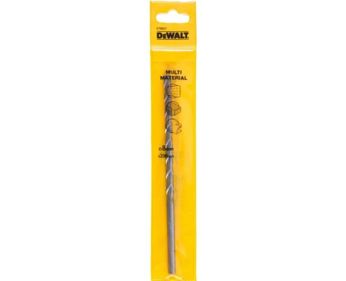 Dewalt DT6531-QZ Multi-Material Drill Bit 8mm Diameter 200 mm Overall